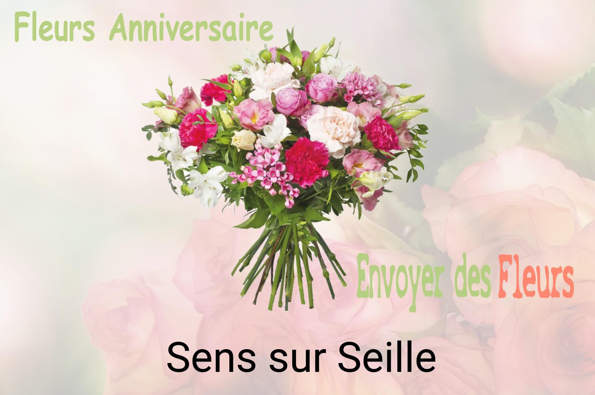 Bouquet de fleurs d’anniversaire livré à Sens-sur-Seille