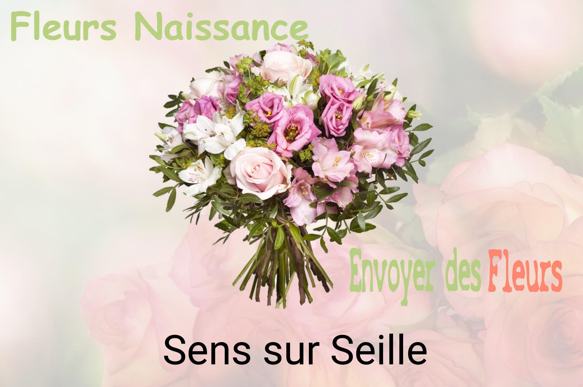 Bouquet de fleurs de naissance livré à Sens-sur-Seille